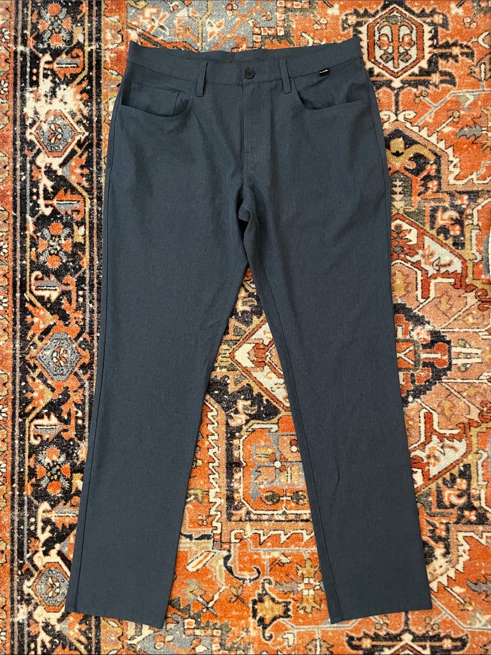 Travis Mathew Men's Open To Close 2.0 Pants Blue Pants | Size 34